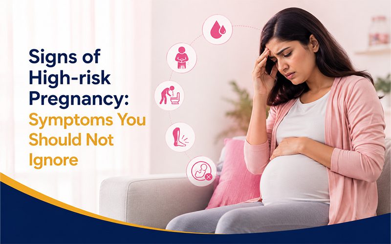 signs of high risk pregnency